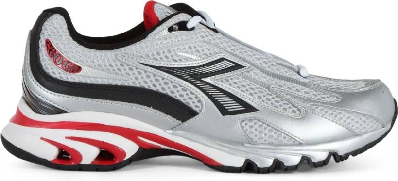 Diadora Stof en Eco-leer Sneakers Mythos Propulsion Gray Dames