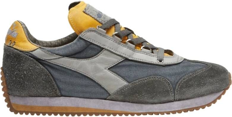 Diadora Dirty Stone Wash Sneakers Groen Heren