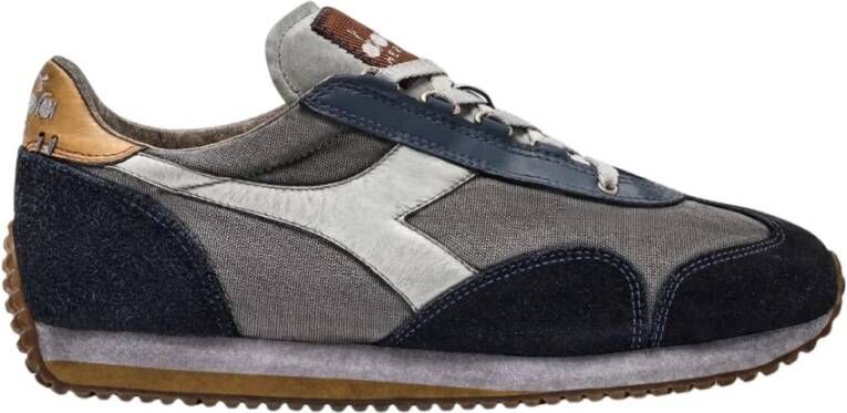 Diadora Vintage Hardloopschoenen Blauw Stone Wash Multicolor Heren