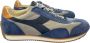 Diadora Suede SW Sneakers Blauw Heren - Thumbnail 1