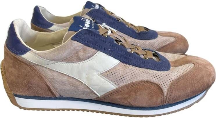 Diadora Suede SW Sneakers Bruin Heren