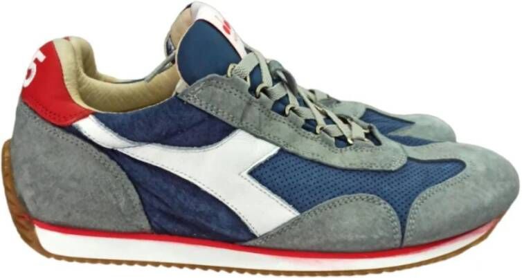 Diadora Suede Team Sneakers voor Heren Blauw Heren