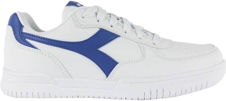 Diadora Synthetisch Leren Rits Sneakers Wit Dames