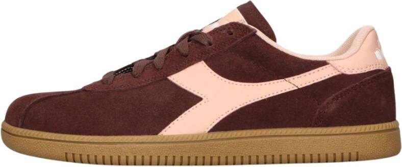 Diadora Tokyo Bruine Sneakers voor Dames