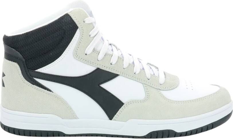 Retro Sneaker Game High Waxed Hoge sneakers Leren Sneaker Groen - Foto 14