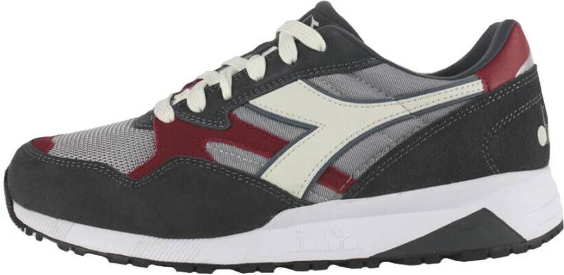 Diadora Heren Leren Sneakers Herfst Winter Collectie Multicolor Heren - Foto 3