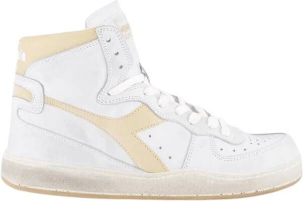 Diadora Vintage Basket Sneakers in Beige