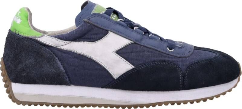 Diadora Vintage Canvas Sneaker met Distressed Finish