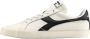 Diadora Melody Leather Dirty Sneakers Wit Dames - Thumbnail 1