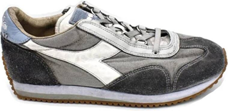Diadora Vintage Groene Sneakers Heritage Model