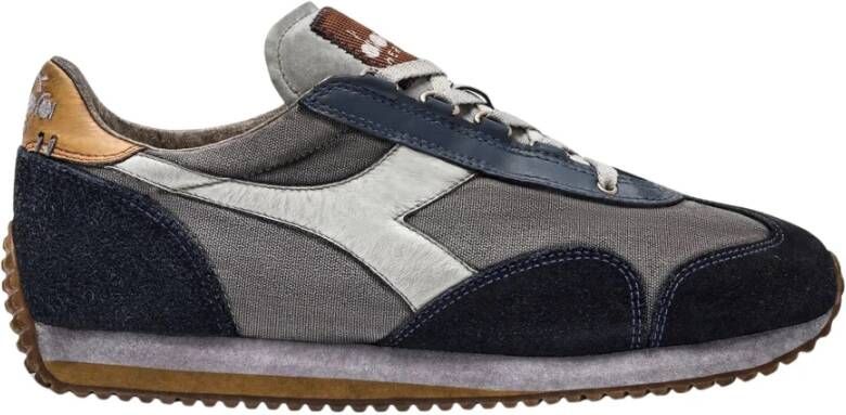 Diadora Vintage Hardloopschoenen Blauw Stone Wash Multicolor Heren