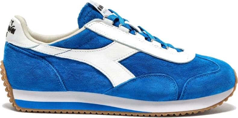 Diadora Vintage Lage Sneaker Blauw