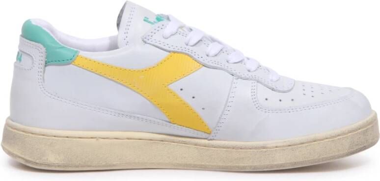 Diadora Lage Gebruikte Sneakers White