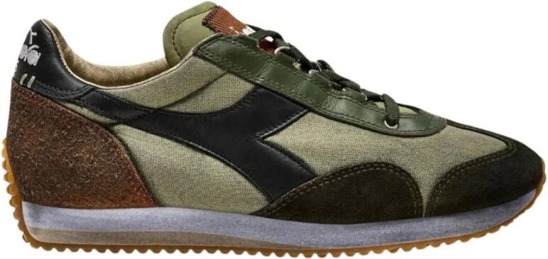 Diadora Salie Groene Sneakers Multicolor Heren