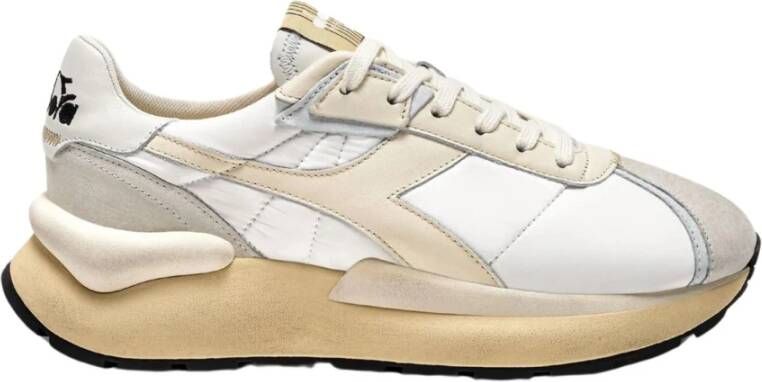 Diadora Elite Mesh Leren Sneakers