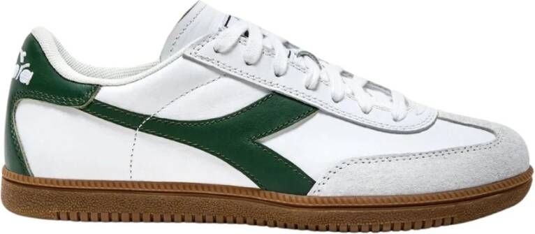Diadora Vintage Terrace Stijl Witte Sneaker Mannen