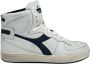 Diadora Vintage Wit Leren Basketbalsneaker White Heren - Thumbnail 1