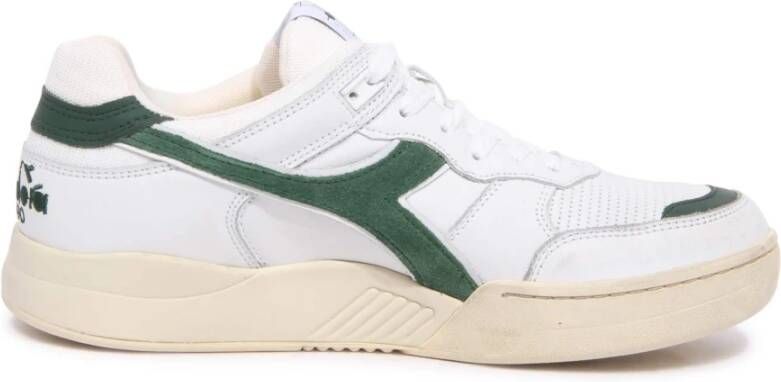 DIADORA Lage Sneakers Heren Led Combi Sneaker Maat: 40 Materiaal: Leer Kleur: Groen - Foto 6