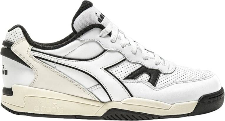 Diadora Blauwe sneakers met gekleurde rubberen zool Multicolor Heren - Foto 5