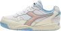 Diadora Blauwe sneakers met gekleurde rubberen zool Multicolor Heren - Thumbnail 11