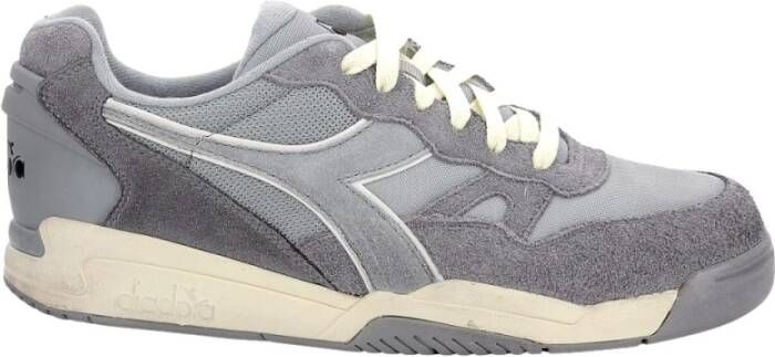 Diadora Winner Hairy Lage Sneakers Grijs Heren