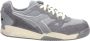 Diadora Grijze Platte Schoenen Exclusieve Hairy Suede Variant Gray Heren - Thumbnail 1