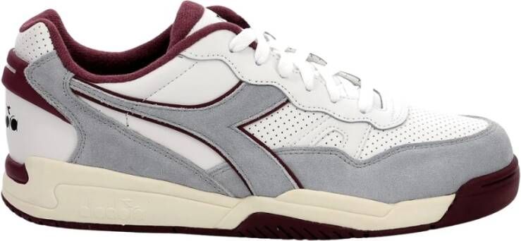 Diadora Retro Tennis Geïnspireerde Sport Sneaker White Heren - Foto 3