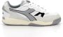 Diadora Sneaker in wit grijs suède en imitatieleer White Heren - Thumbnail 7