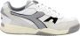 Diadora Retro-geïnspireerde Unisex Sneakers met Kleurrijke Inzetstukken White Unisex - Thumbnail 2