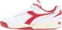 Diadora Herensneakers voor lente zomer Echt leer Rood Heren - Thumbnail 14