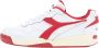 Diadora Herensneakers voor lente zomer Echt leer Rood Heren - Thumbnail 14