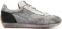Diadora Witte Canvas Sneakers Vetersluiting Suède Multicolor Heren - Thumbnail 1