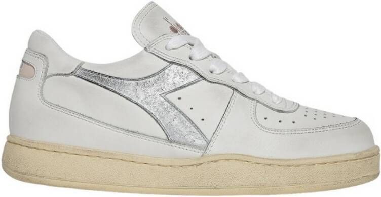 Diadora Witte Heritage Sneakers voor Dames White Dames