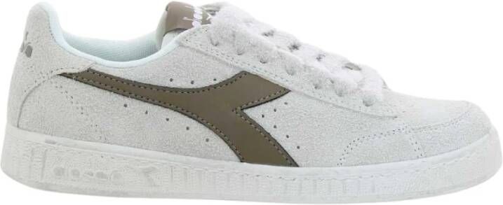 Diadora Witte lage damessneakers