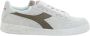 Diadora Witte lage damessneakers - Thumbnail 1