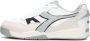 Diadora Sneaker in wit grijs suède en imitatieleer White Heren - Thumbnail 3