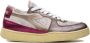 Diadora Metalen Varkenshuid Fuchsia Sneaker met Stone Wash Behandeling Roze Dames - Thumbnail 9
