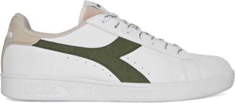 Diadora Witte Lage Top Casual Sneakers Unisex