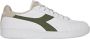 Diadora Witte Lage Top Casual Sneakers Unisex - Thumbnail 1