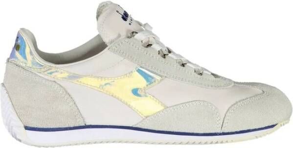 Diadora Witte Leren Dames Sneaker