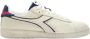 Diadora Witte leren lage sneakers - Thumbnail 1