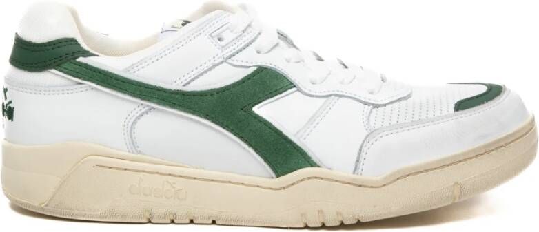 DIADORA Lage Sneakers Heren Led Combi Sneaker Maat: 40 Materiaal: Leer Kleur: Groen - Foto 10