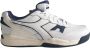 Diadora Blauwe sneakers met gekleurde rubberen zool Multicolor Heren - Thumbnail 6