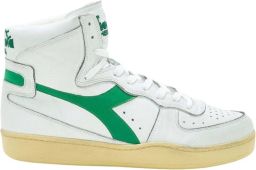 Diadora Heritage mi basket used sneakers heren wit 201.158569 c6834 white verdant leer 43 5(9+ )