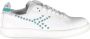 Diadora Witte Vetersneakers met Contrasterende Accenten White Dames - Thumbnail 1