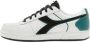 Diadora Magic Basket Low Icona Lage sneakers Leren Sneaker Wit - Thumbnail 30