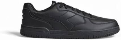 Diadora Zwarte Hoge Sneakers Stijlvol Veelzijdig