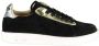 Diadora Elegante Zwarte Leren Sneakers met Contrastdetails Black Dames - Thumbnail 2