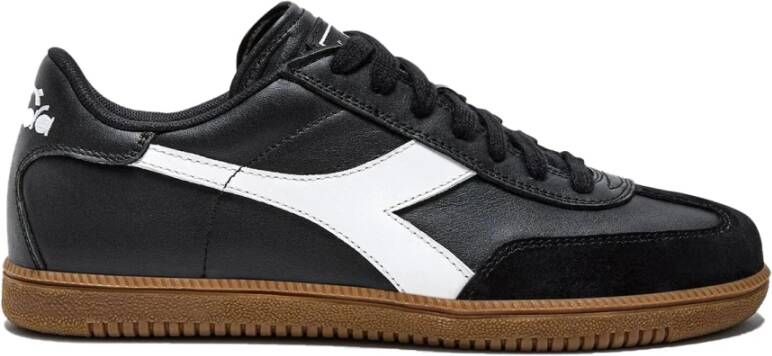 Diadora Trainer501.181246 Premium Leren Sneakers Black Heren