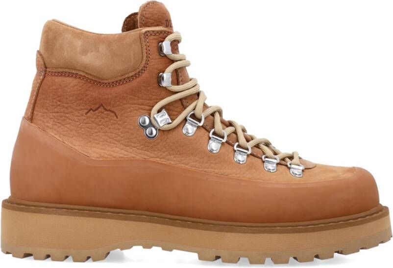 Diemme Cognac Gesloten Wandelschoenen Brown Unisex